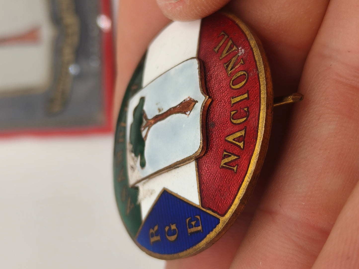 Equatorial Guinea Patch and Medal.