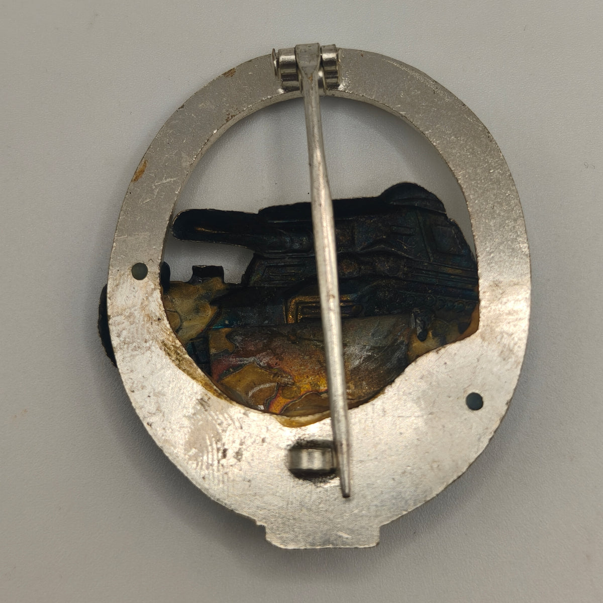 50 Tank's Assault Badge, 1957 Model. Germany.