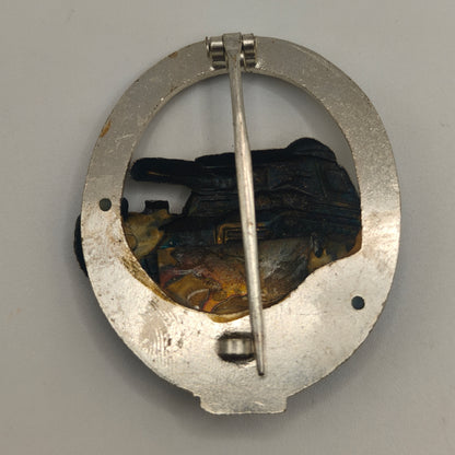 50 Tank's Assault Badge, 1957 Model. Germany.