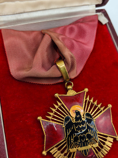 Medalla Encomendador Orden de Cisneros. Época Franco España