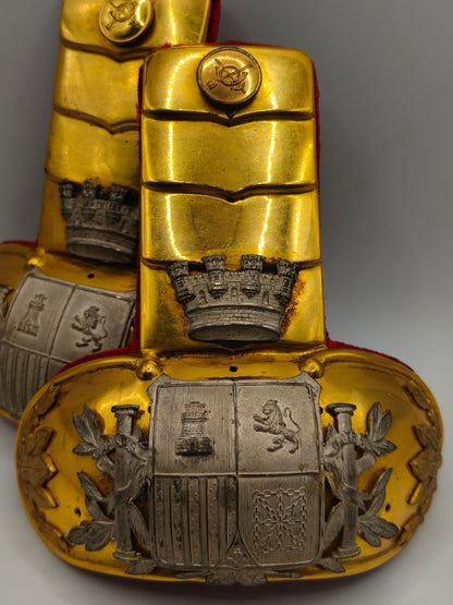 Charreteras dragonas infantería II república