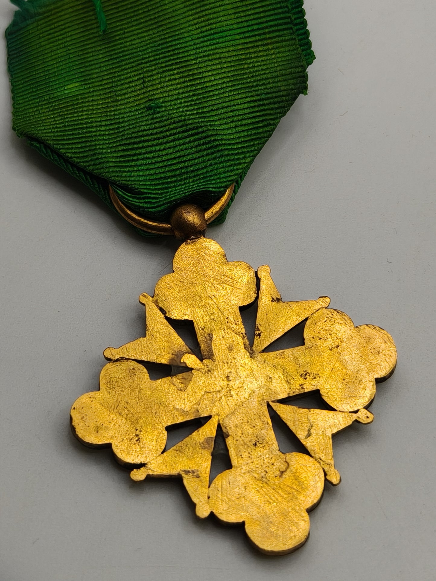 Medalla orden san Mauricio. Modelo unifacial. Italia