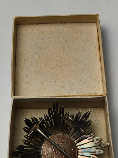 Jewelry War Merit Breast Star , Celada. Spanish Civil War.