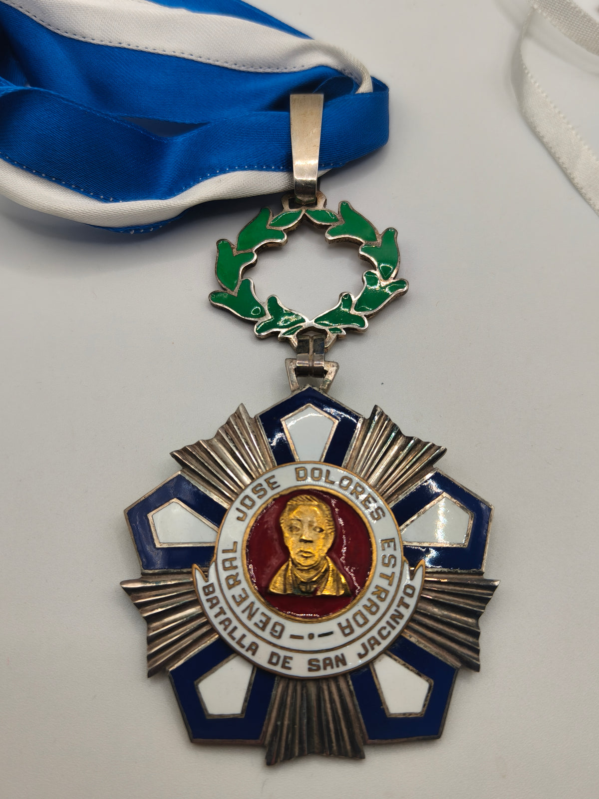 Commander Medal Order of General Jose Dolores Estrada, Batalla de San Jacinto. Nicaragua