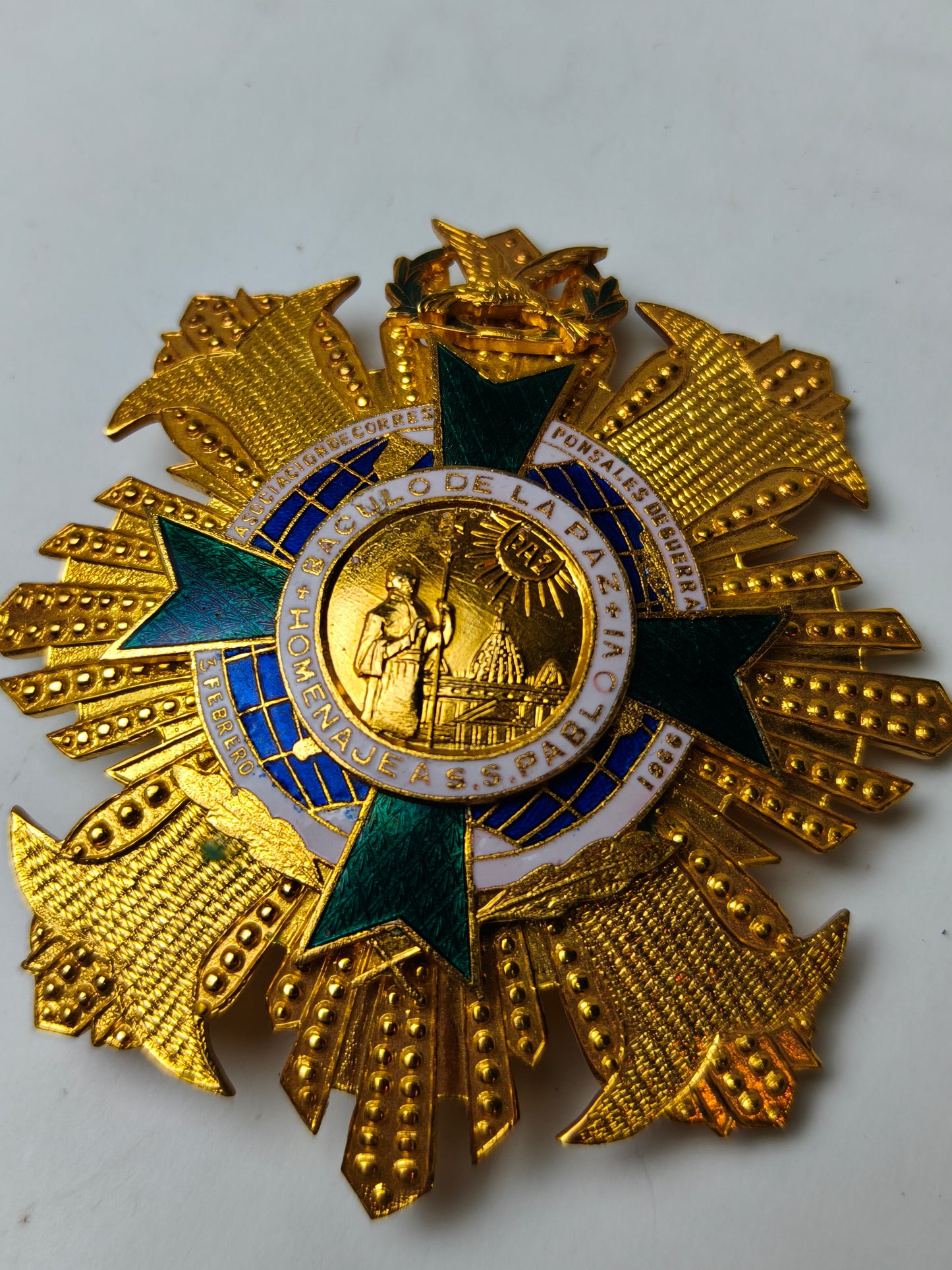 San Pablo Order Breast Star 1966. Spain.