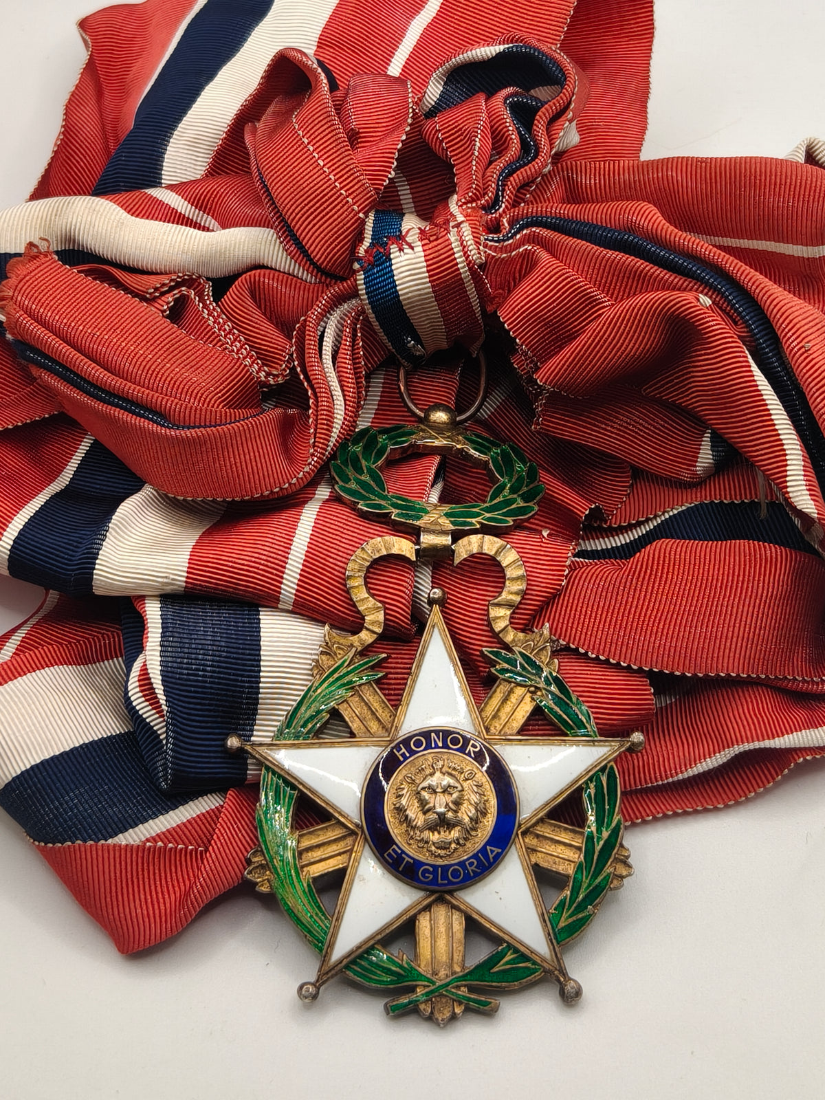 Grand Cross Sash , Order Of Merit Paraguay.