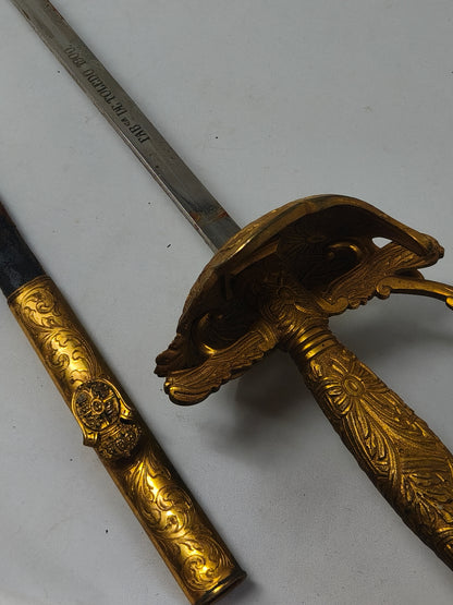 Spanish diplomatic dress sword