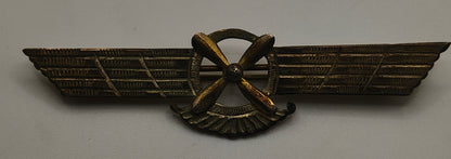 Wings Badge Pilot II Republic. Spain